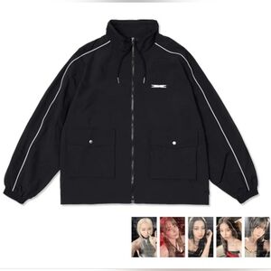 Le Sserafim Easy Crazy Hot Tour MD Jacket Black sz XL